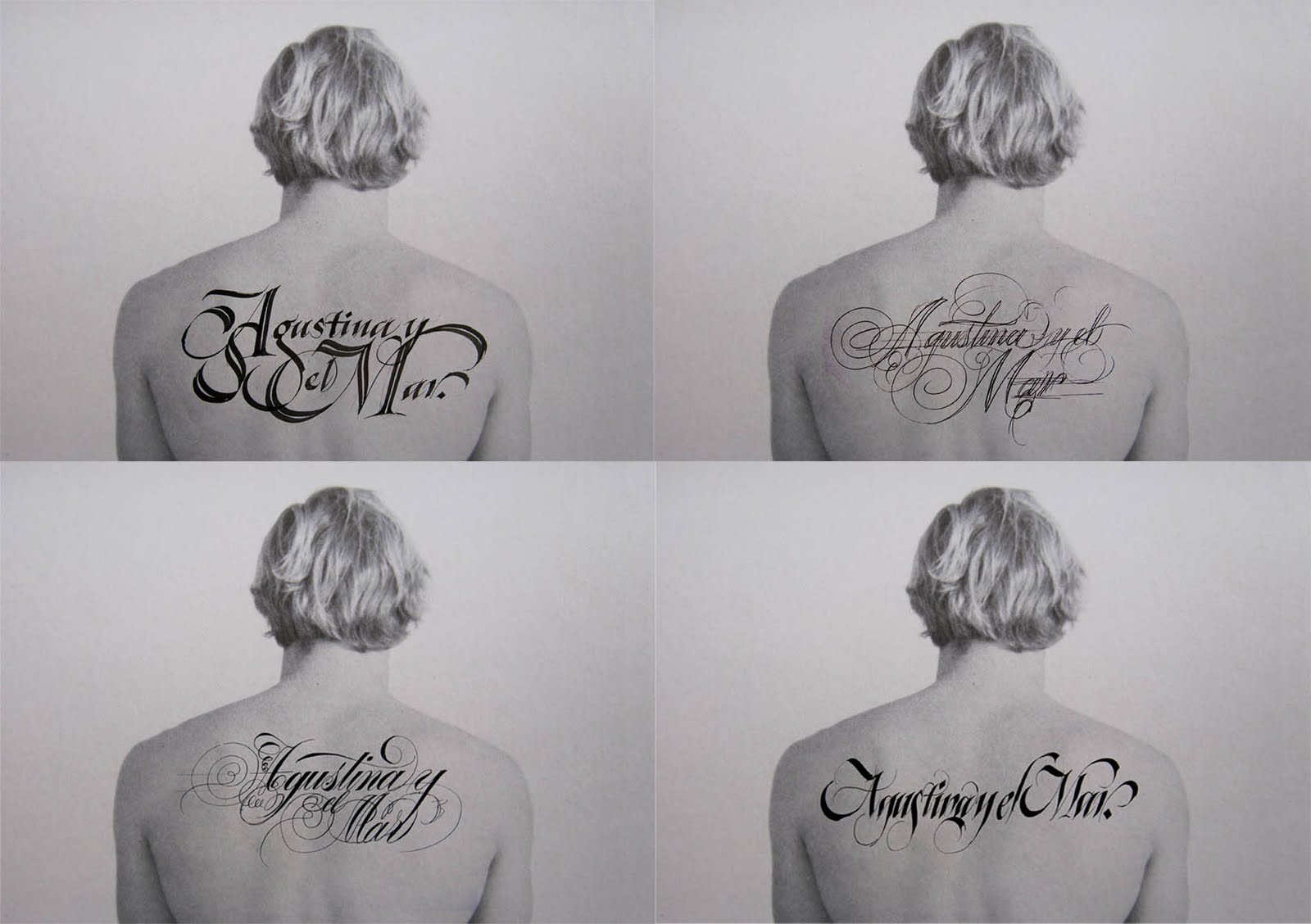 ... / Caligrafía en Perú: Tatuaje caligráfico / Calligraphic Tattoo