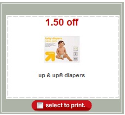 Up and up diaper coupons