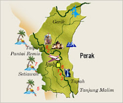 The Map of Perak