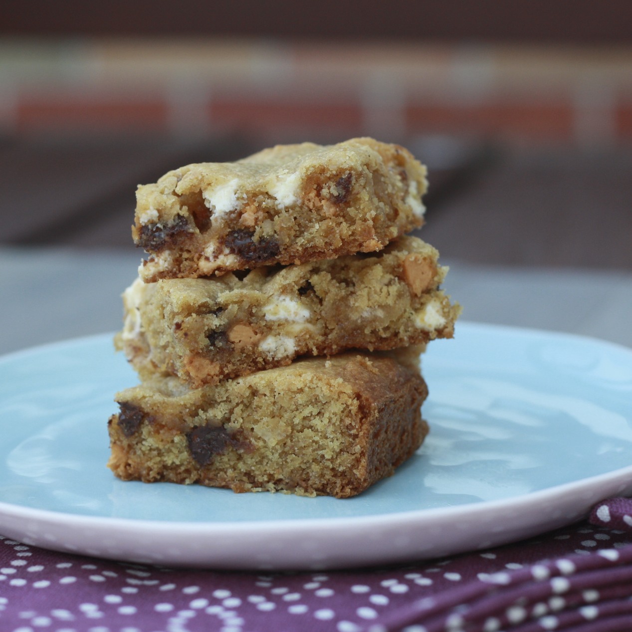 The Sweets Life Pudding Mix Blondies