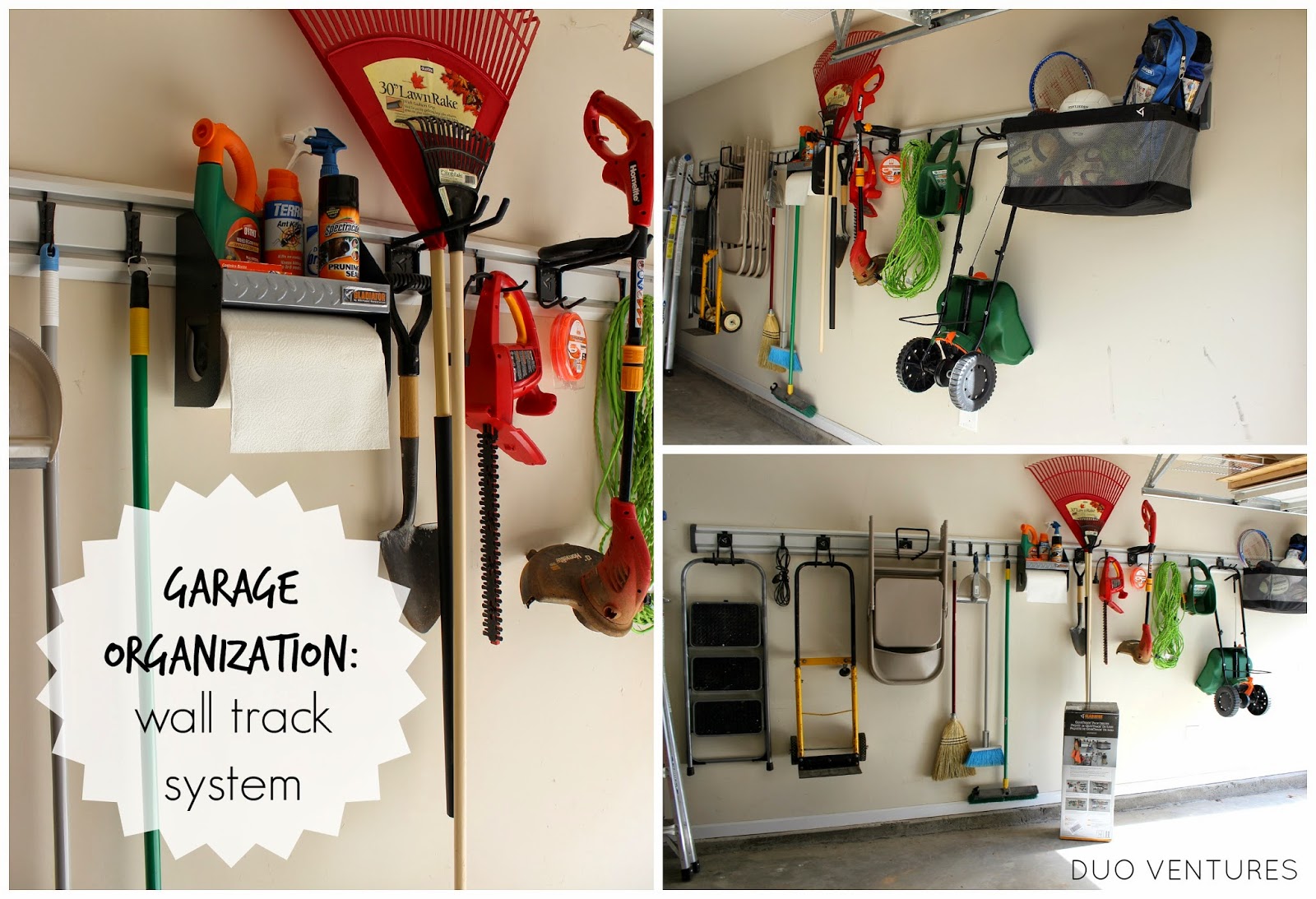 Duo Ventures The Garage Wall Track System