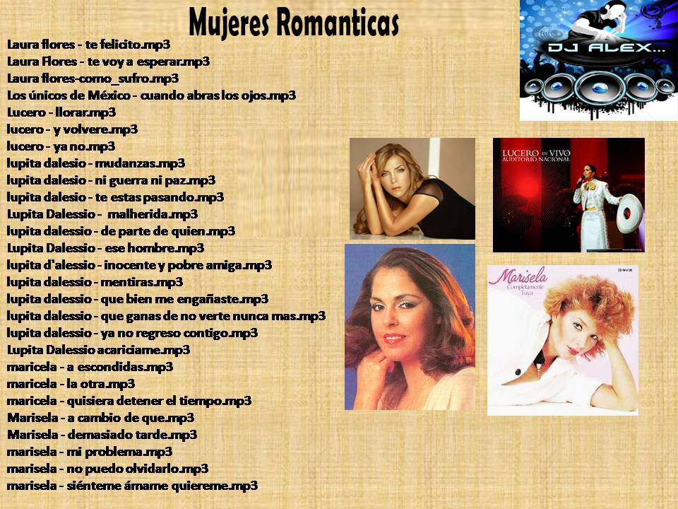 Bandas Romanticas