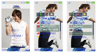 韓國組合BigBang SonyEricsson手機主題for Aino﹝240x432﹞