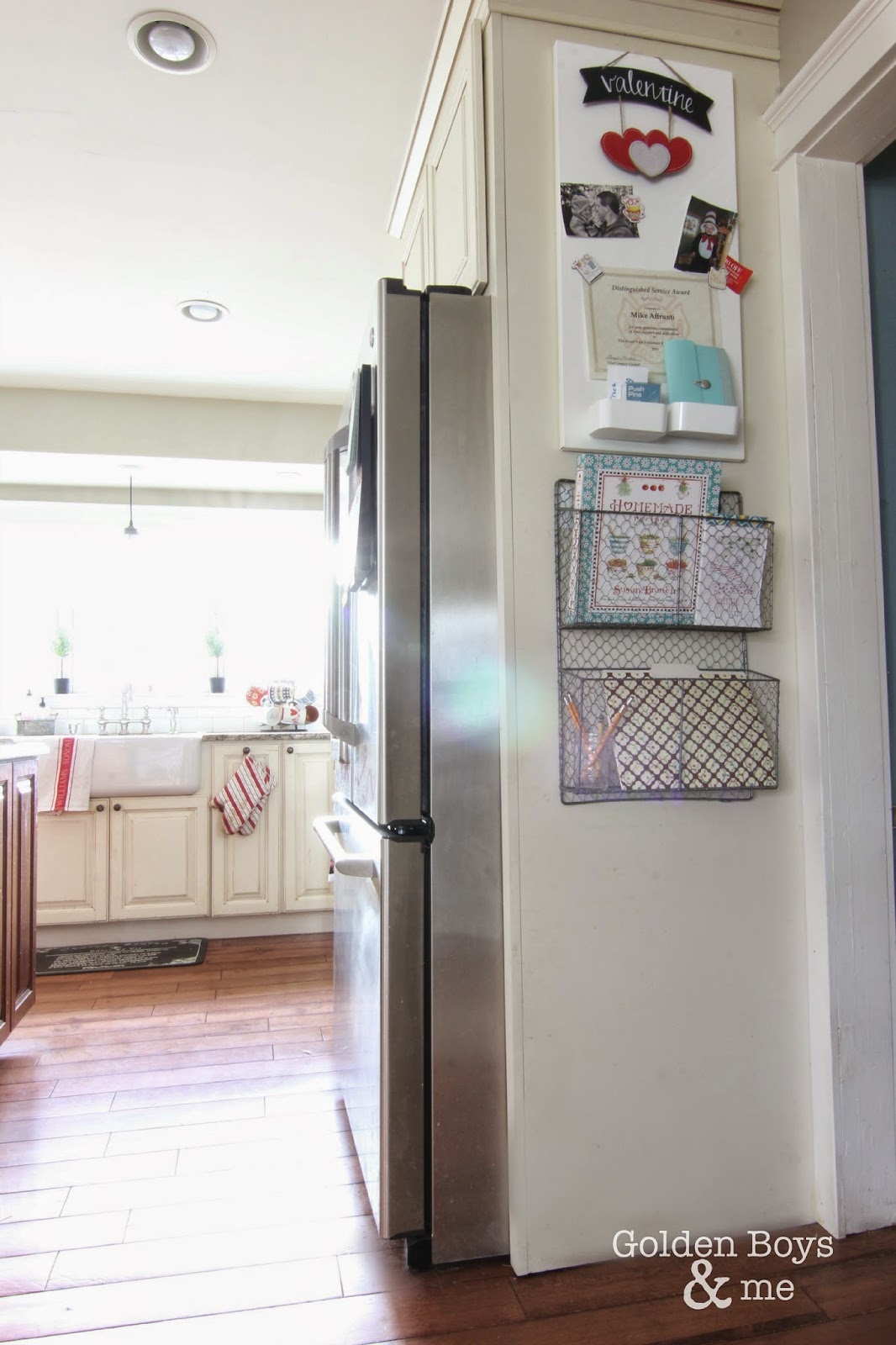 Kitchen Command Center Golden Boys & Me