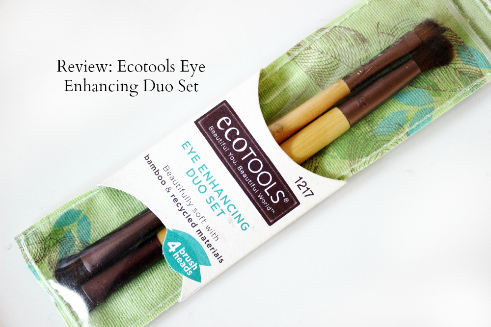 Review Ecotools Eye Enhancing Duo Set The Blushing Giraffe