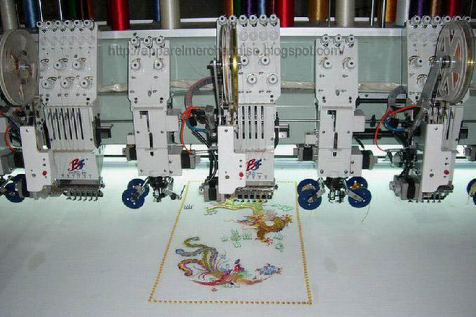 ApparelMerchandising How do calculate the Embroidery thread consumption?