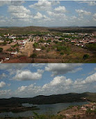 Vista da Cidade de Lajes Pintadas/RN