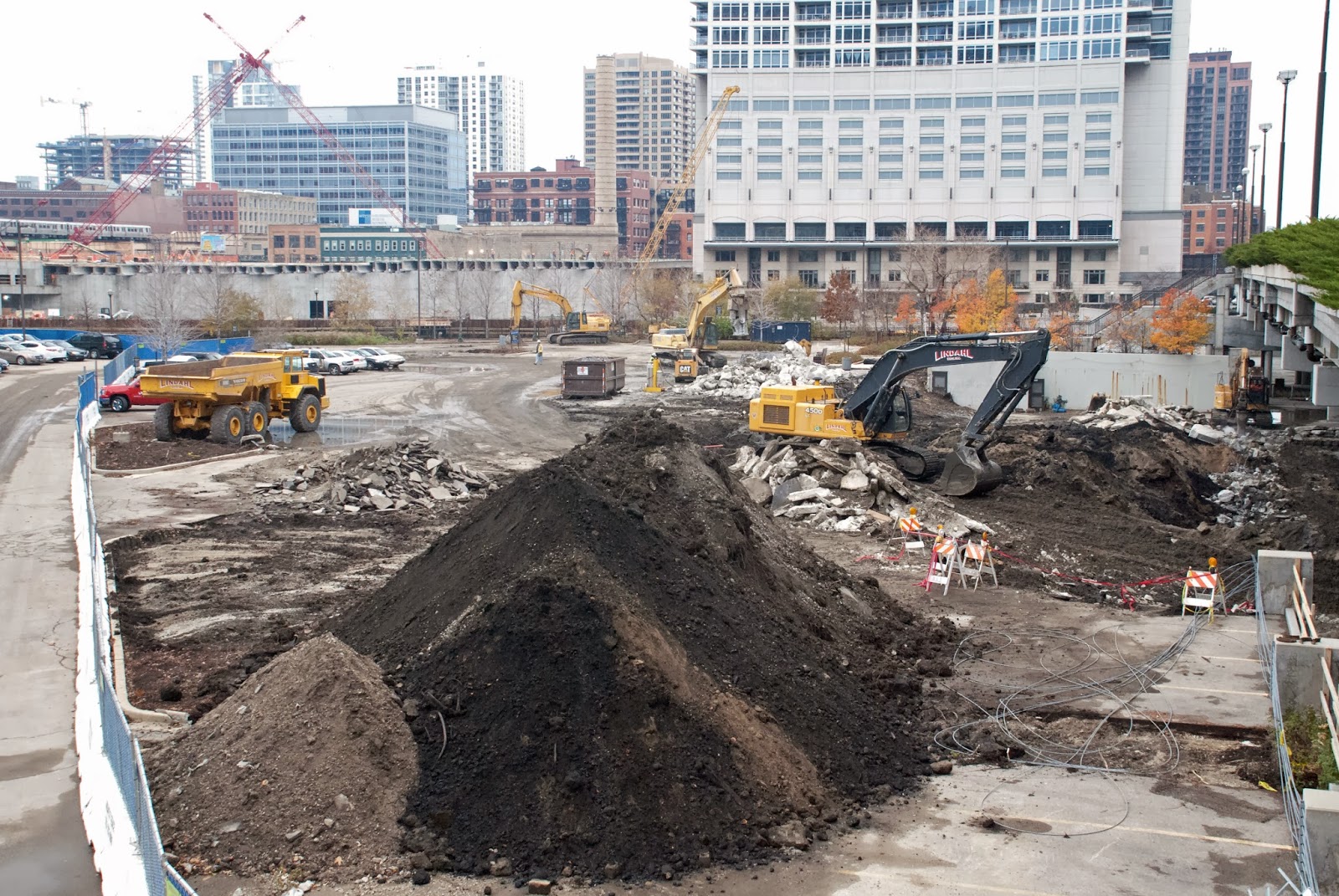 Wolf Point Site Preparation Begins Connecting the Windy City