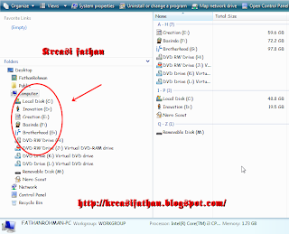 tips manual menyembunyikan data gratis tutorial hidden data, hidden data manual
