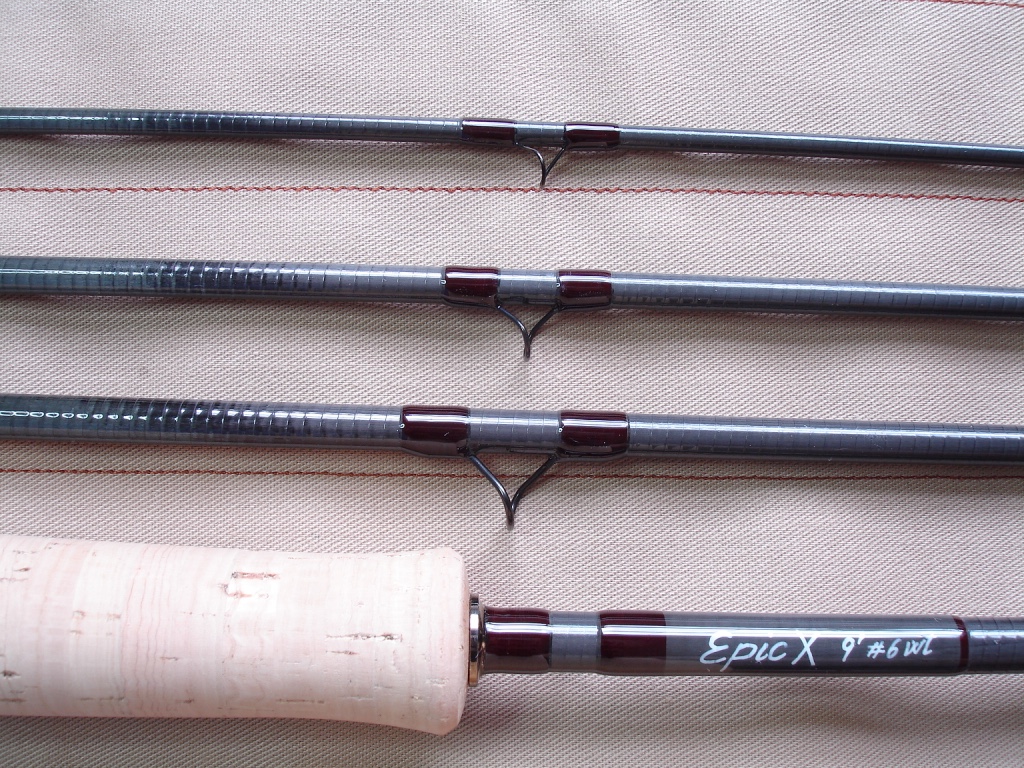 XanderFlyrods EPIC X (cellent Fly Rod Blank) Carbon Fiber 9' 6 wt