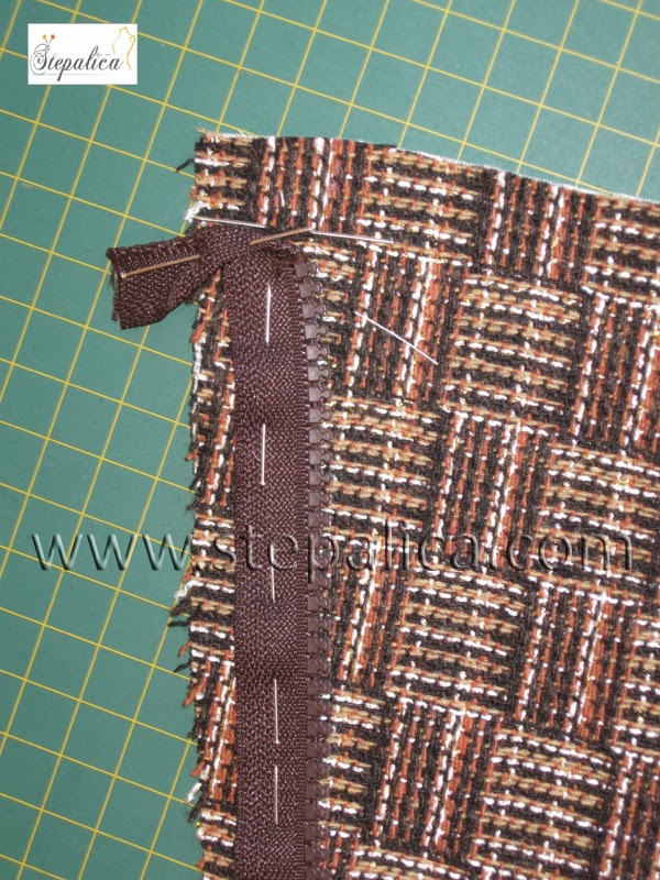 Štepalica How to shorten a jacket zipper