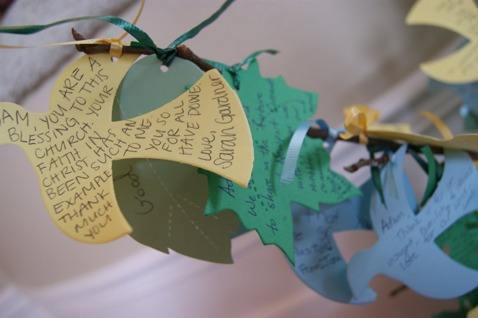 michelle paige blogs Pastor Appreciation Table Decor