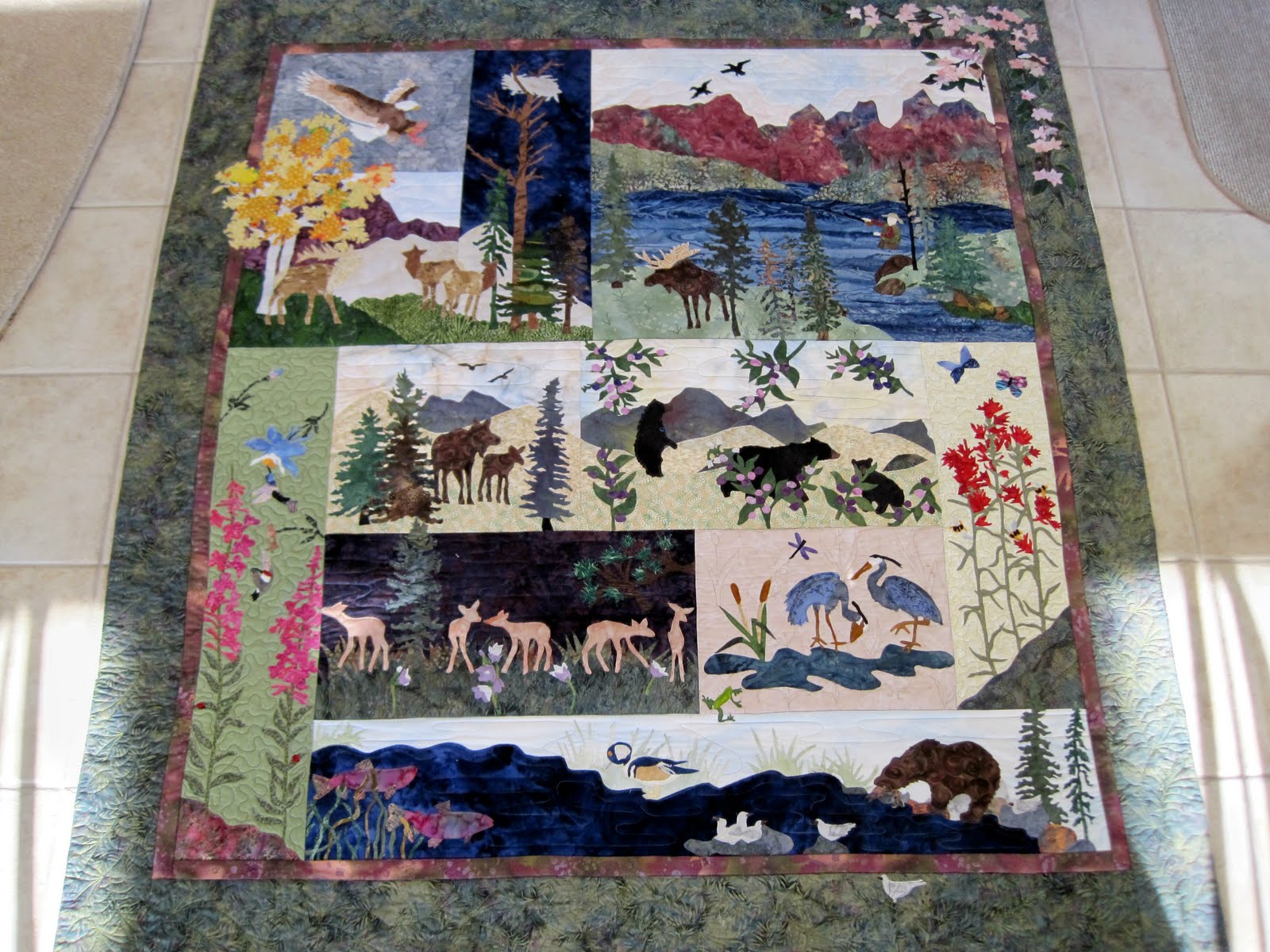 Finely Finished Quilts Helen's McKenna Ryan Quilt