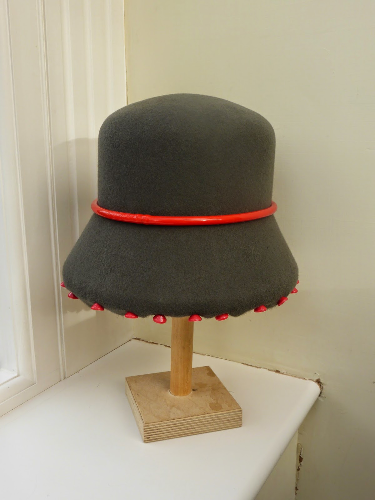 My Bespoke By Betty Felt Cloche Hat - What Lizzy Loves