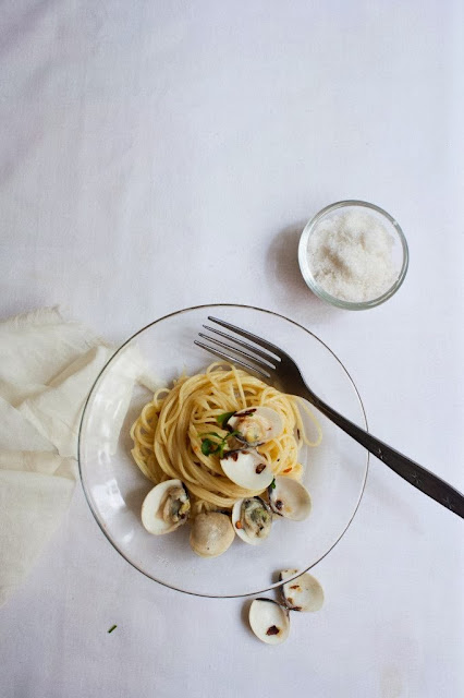 spaghetti alle vongole / clams spaghetti