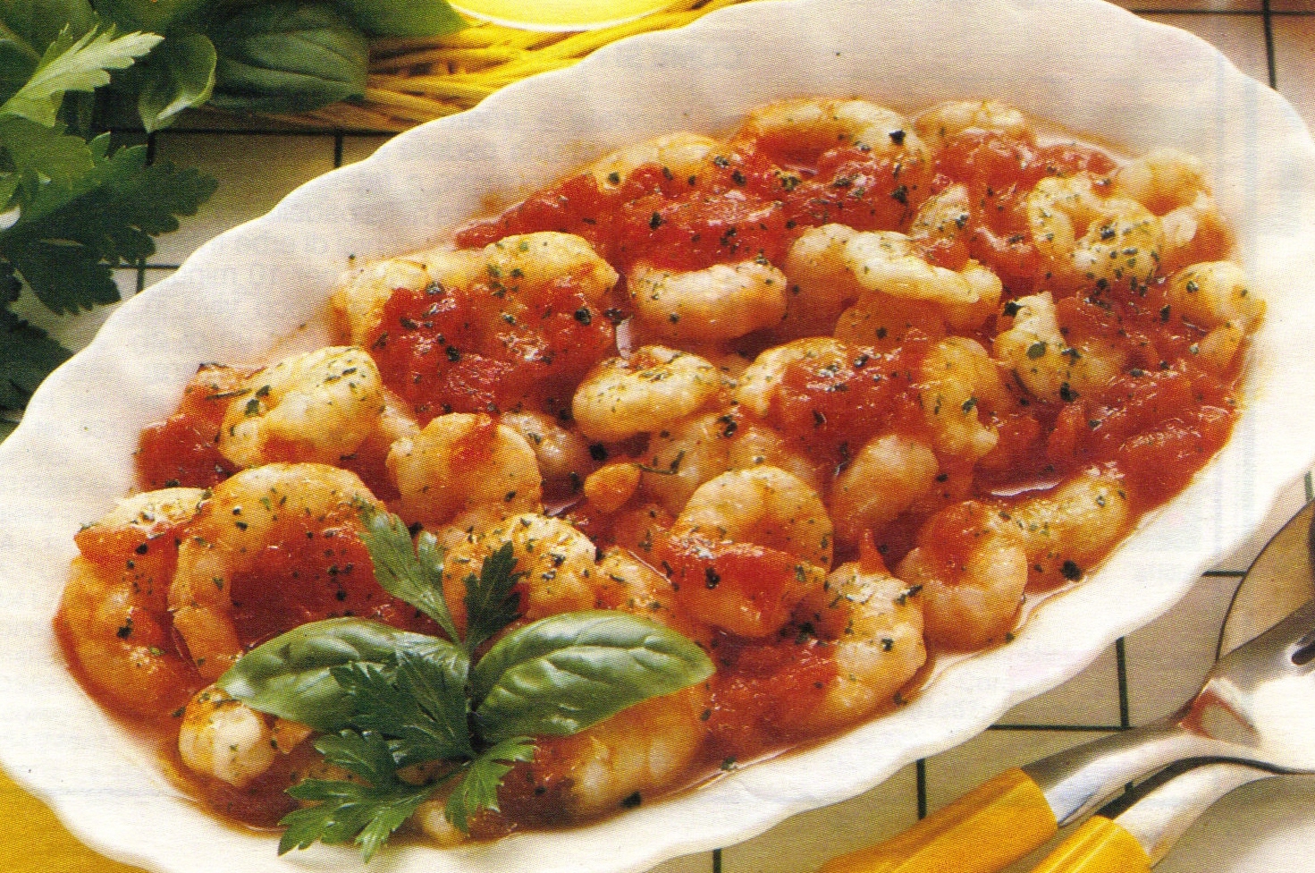 Gamberetti in rosa. La cucina di Susana