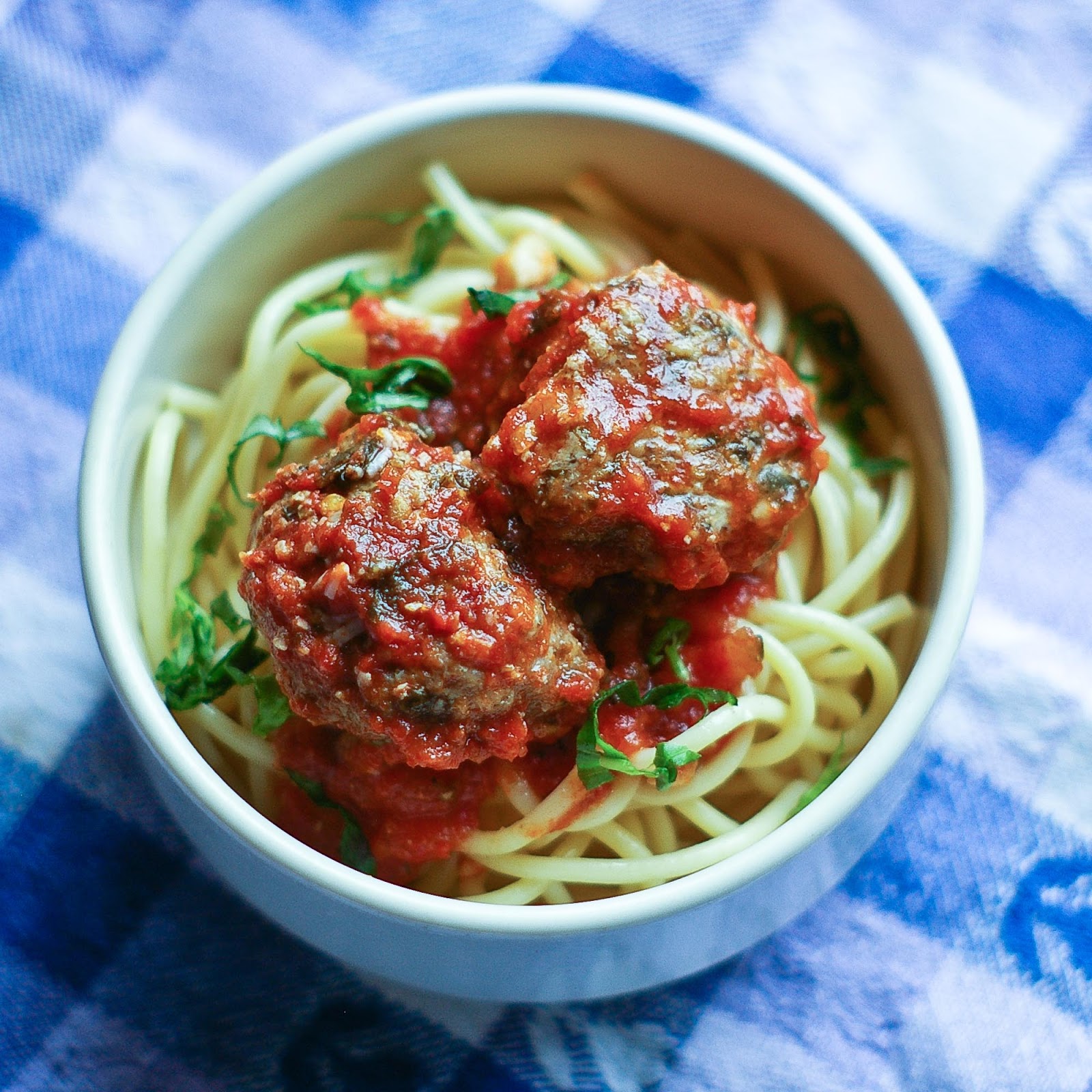 The Yum Yum Factor Meatballs with Kale