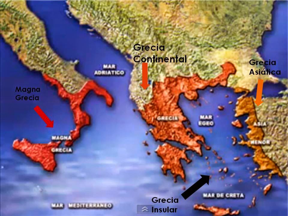 Historia de la Cultura 2014: Antigua Grecia (1): Mapas, conceptos, la