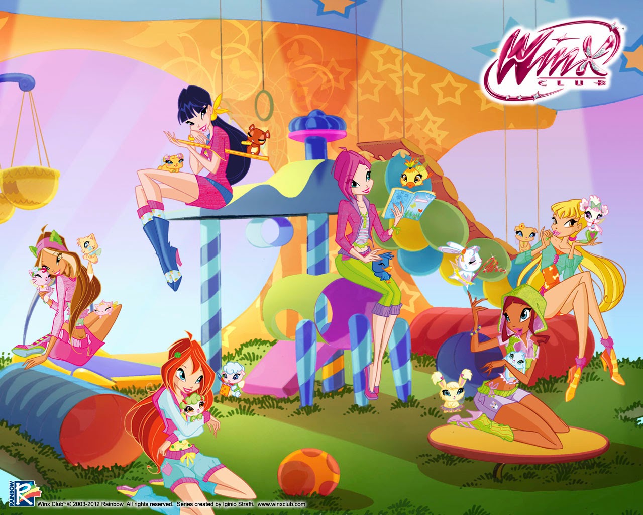 Fondo de pantalla Winx Club Love & Pet Winx Club All