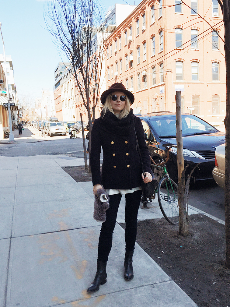 Fashion Over Reason, transitional weather, JCrew majesty pea coat, Alexander Wang Anouk boots, J Brand Maria Photo Ready jeans, Bailey of Hollywood wide brim hat, Ray-Ban Lennon sunglasses Fashion Over Reason, transitional weather, JCrew majesty pea coat, Alexander Wang Anouk boots, J Brand Maria Photo Ready jeans, Bailey of Hollywood wide brim hat,Ray-Ban Lennon sunglasses