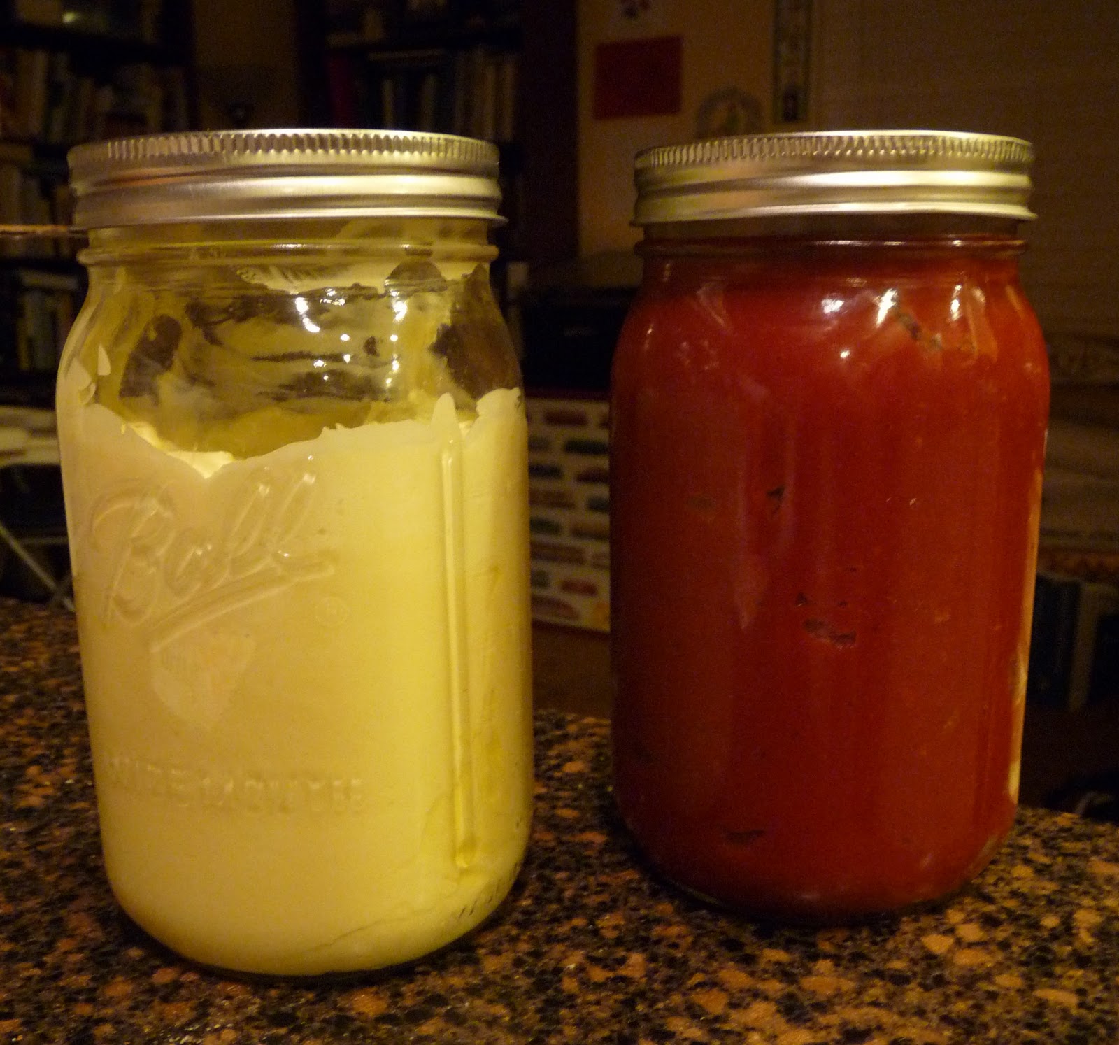 Our Daily Legacy Homemade Mayo and Ketchup