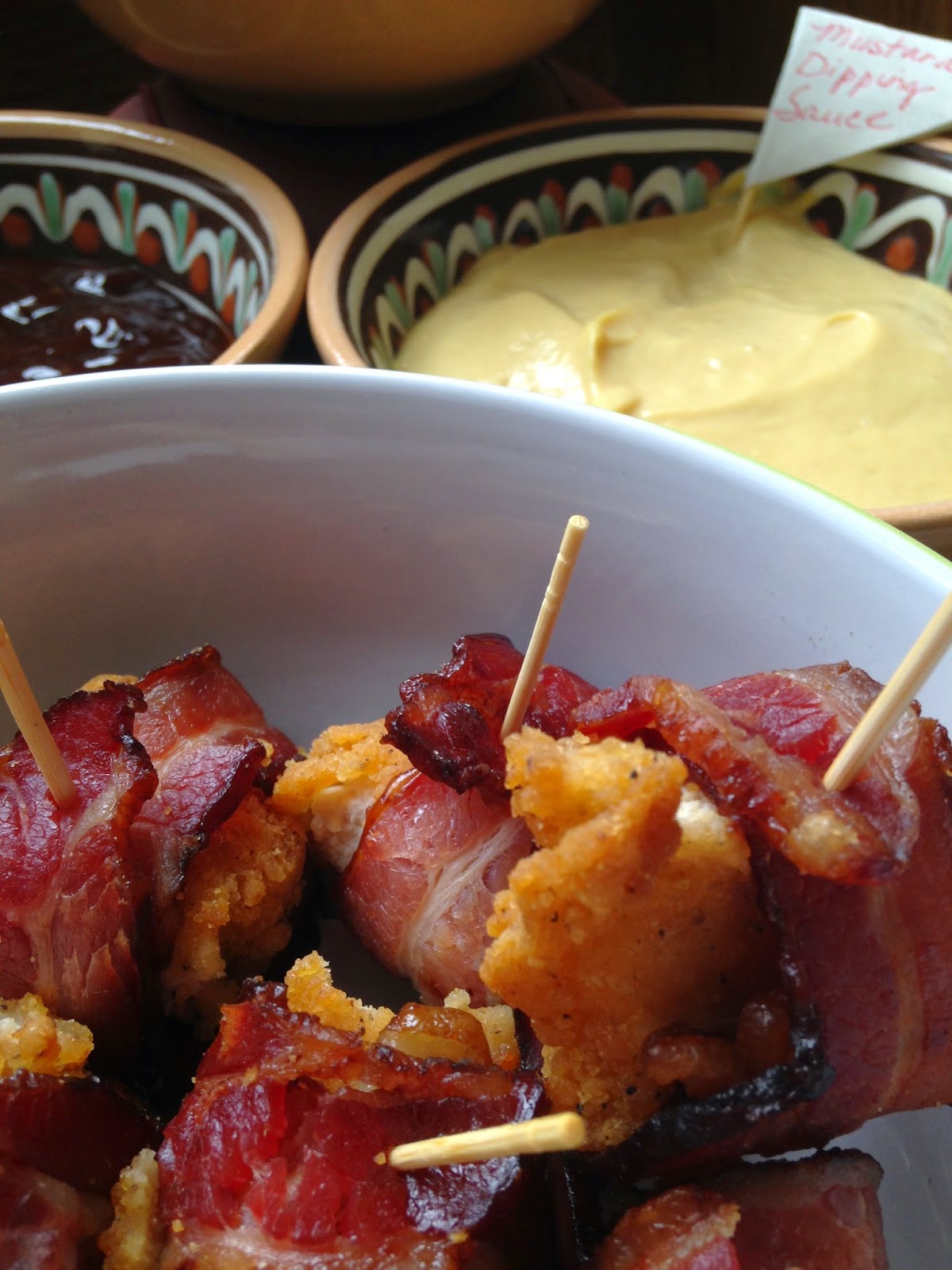 Crispy Chicken Bites Wrapped in Bacon Turnips 2 Tangerines Bloglovin’