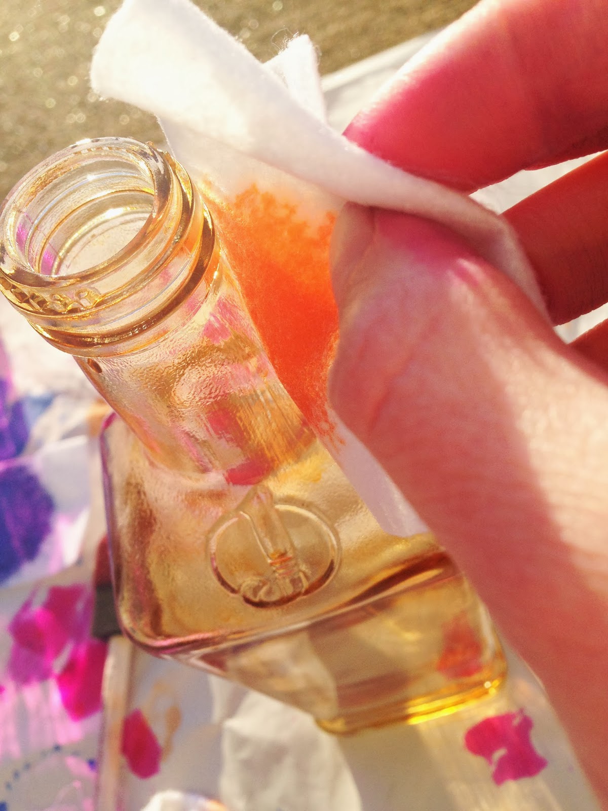 Graceful Imperfections DIY STAINED GLASS BOTTLES