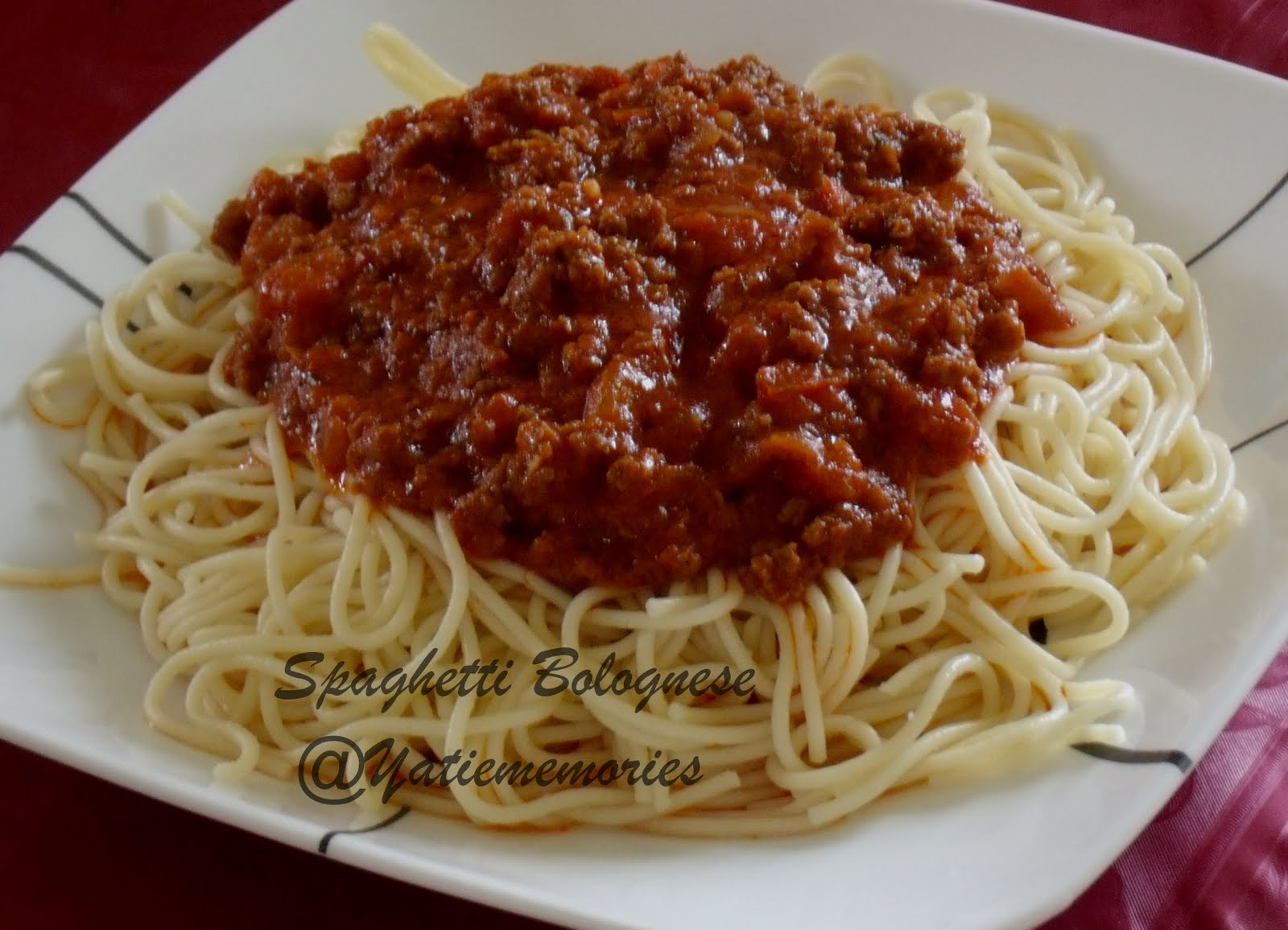 Resepi spaghetti bolognese khairulaming