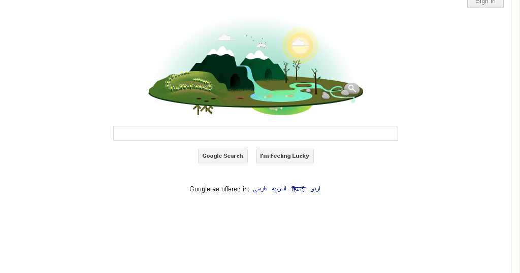 GoToWebsites Google Doodle Earth Day Observed on April 22 as a Google