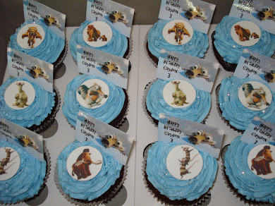 Ice Age Cupcakes