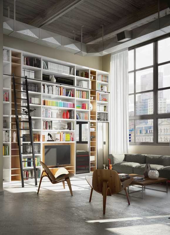 Brick Wall Studio Apartment Inspiration
