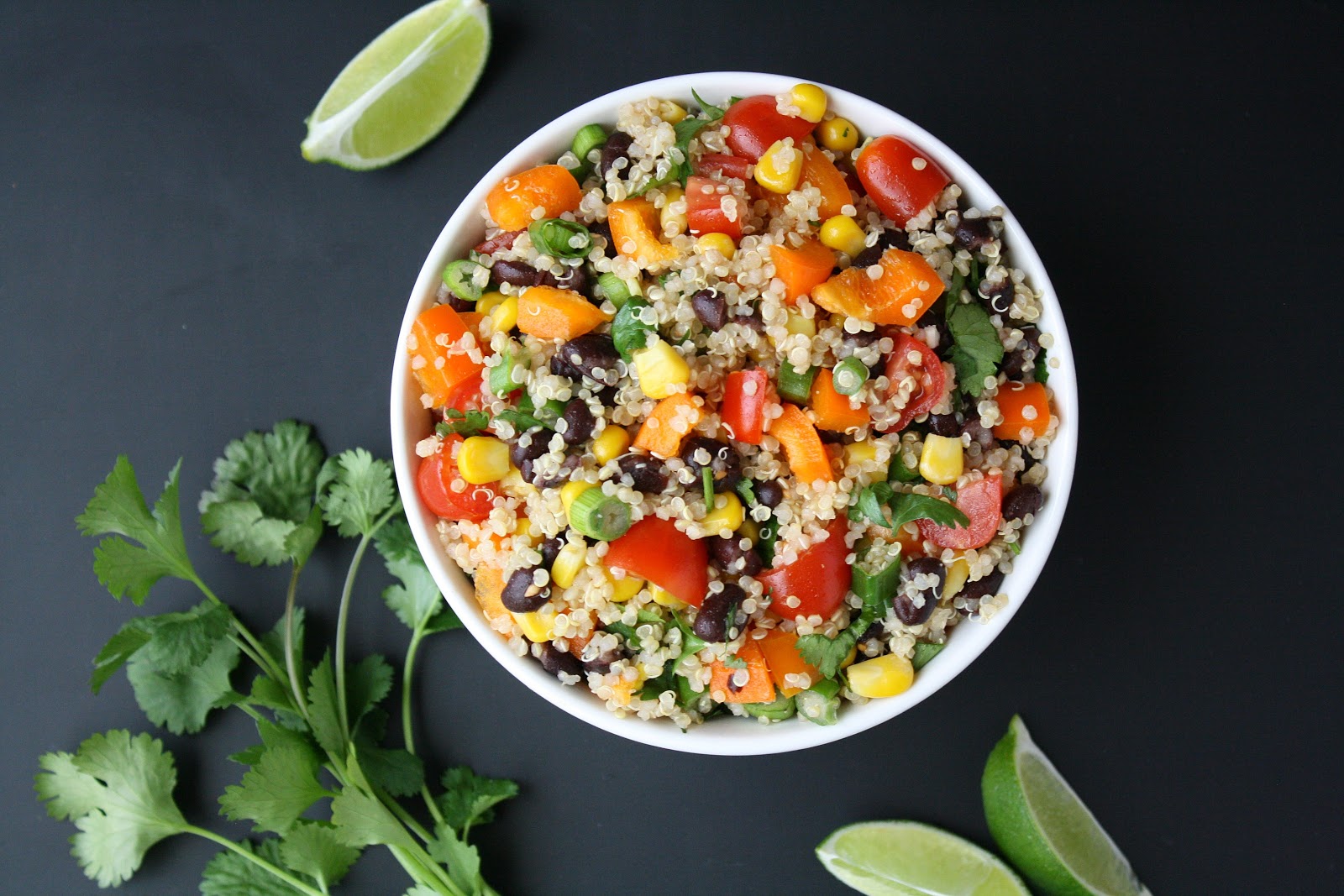 The Garden Grazer Mexican Quinoa Salad