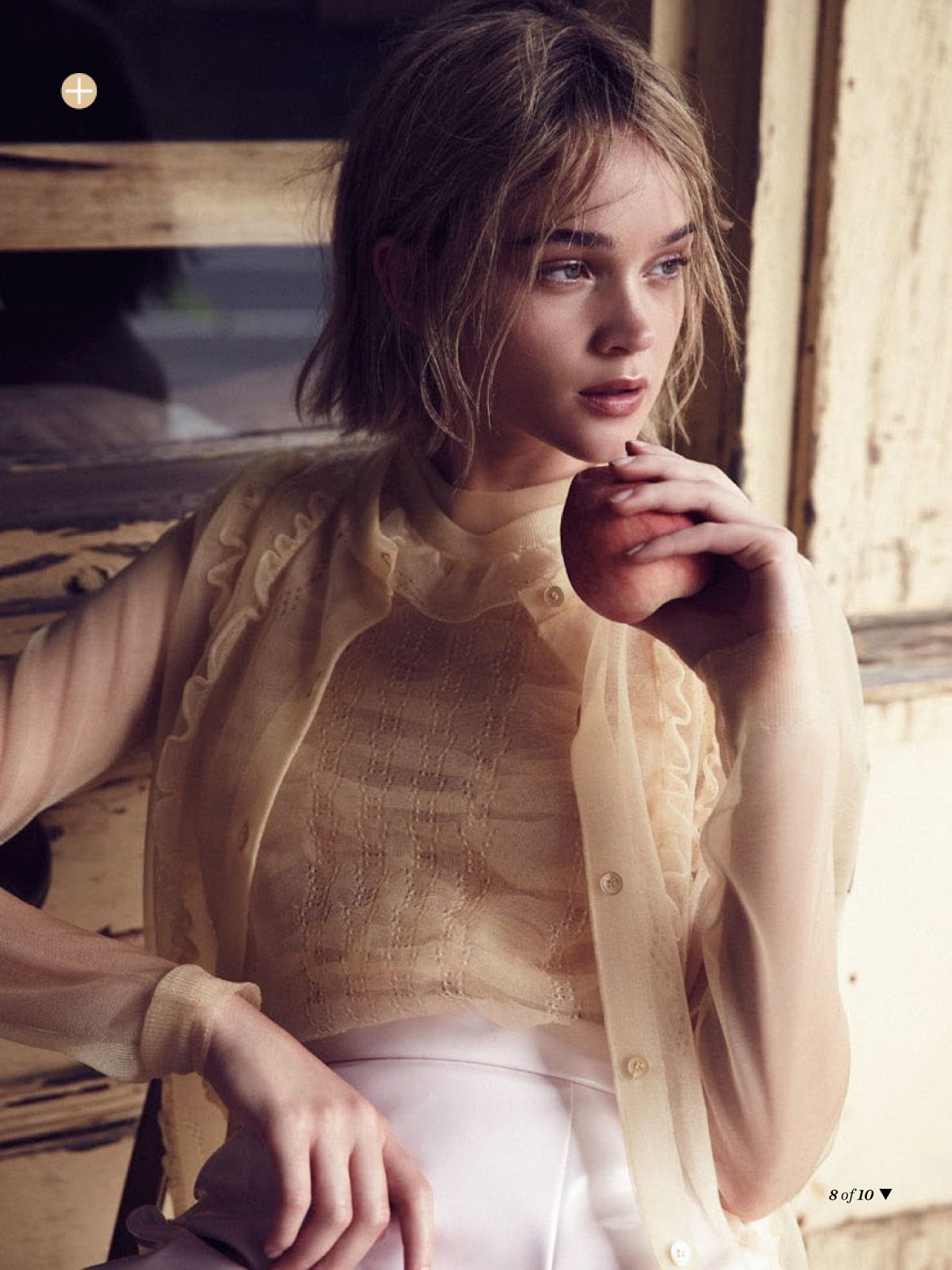 the artist's muse: rosie tupper by nicole bentley for marie claire