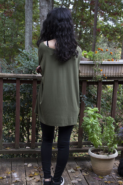 olive piko tunic perforated leather vans topshop moto leigh