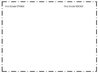 First day of school glyphs from Mrs. Van Dyke's class (Just scroll ... First day of school glyphs from Mrs. Van Dyke's class (Just scroll ...