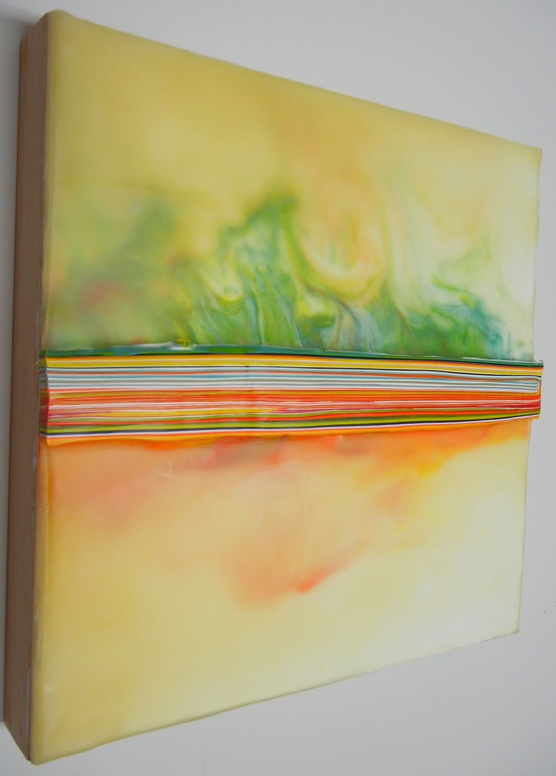 Karl W. Kaiser How I made this encaustic painting.