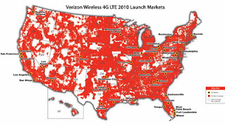 Verizon 4G LTE to launch in 38 Major Metropolitan Areas by the end of the year