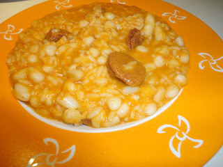 JUDÁAS BLANCAS CON ARROZ