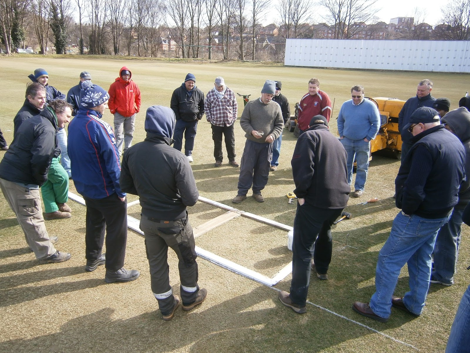 Cricket Club Groundsman's Trials and Tribulations IOG/ECB Cricket Groundsman Training