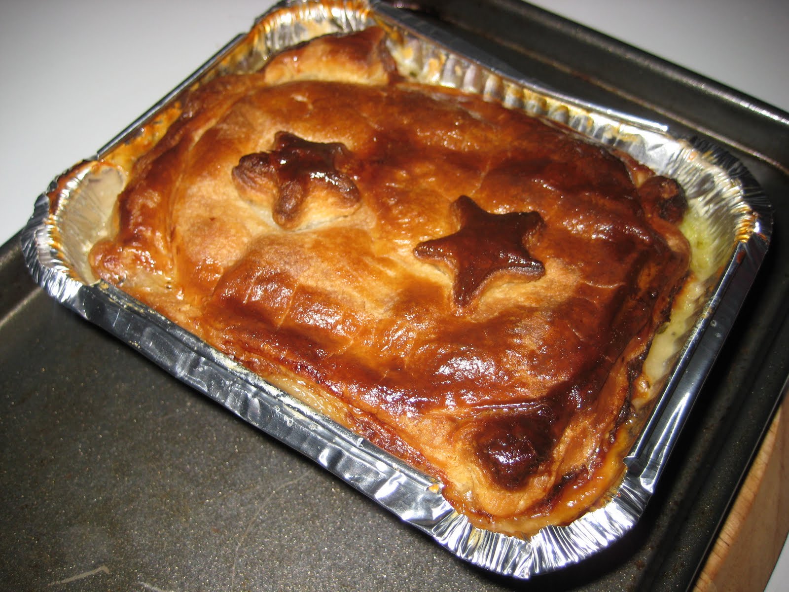 Lemon and Cheese Chicken and Thyme Pies