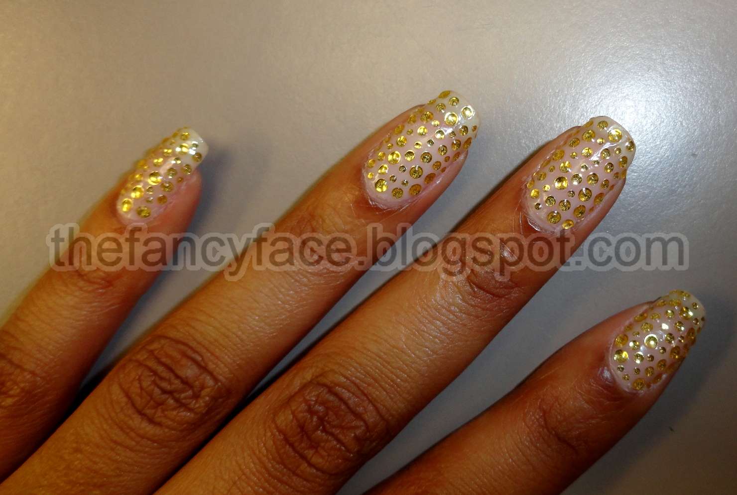 Nail Bliss Bling Nail Appliques - THOUGHTS Nail Bliss Bling Nail Appliques - THOUGHTS