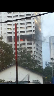 (TERKINI) Menara Bukit Aman Terbakar!! (TERKINI) Menara Bukit Aman Terbakar!!