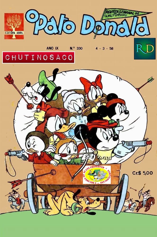 CHUTINOSACO O PATO DONALD 330