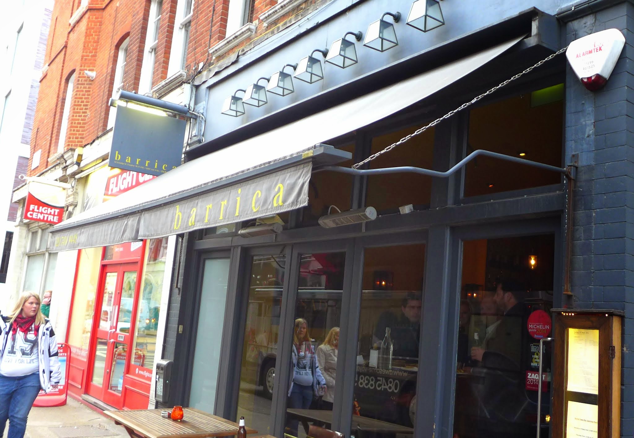 Layman's London Barrica, Goodge Street, central London