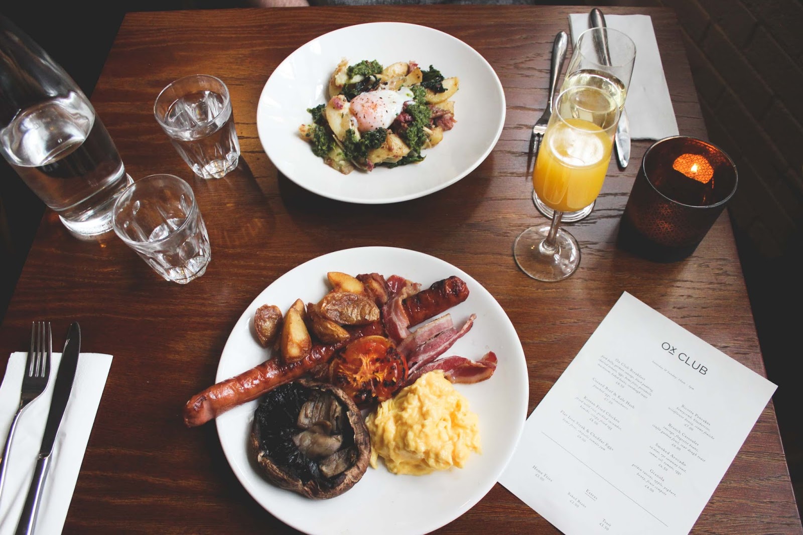 Brunch at Ox Club Leeds SUNNYDEI