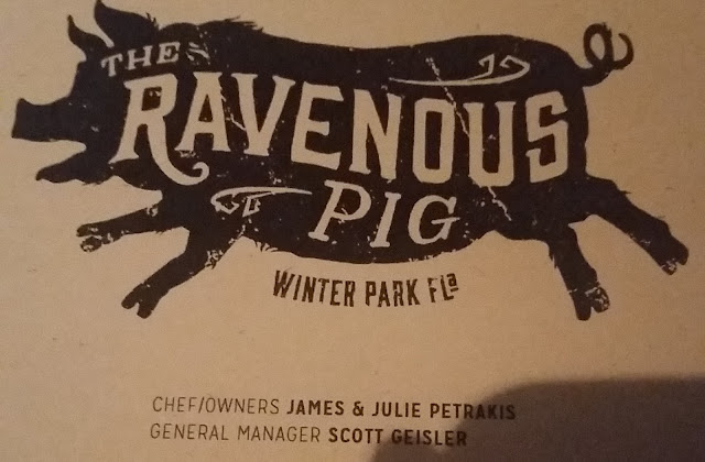 The Ravenous Pig Date Dinner in Winter Park Fl