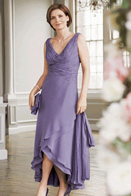 vestidos de mãe da noiva lilás