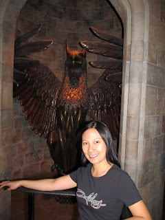 Wizarding World of Harry Potter Gargoyle in Dumbledore's office