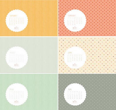A passion for Beautiful Things: Freebie - Desktop Calendar Wallpaper