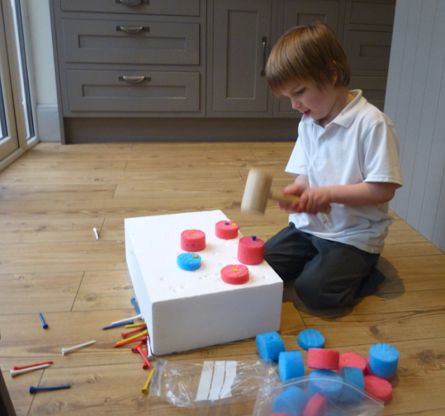 Jovial Spondoodles Golf tees and hammers!